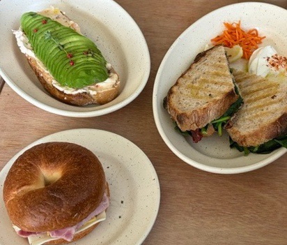 Brunch dish served at I Like Mountain cafe, Hannam-dong, Seoul.
